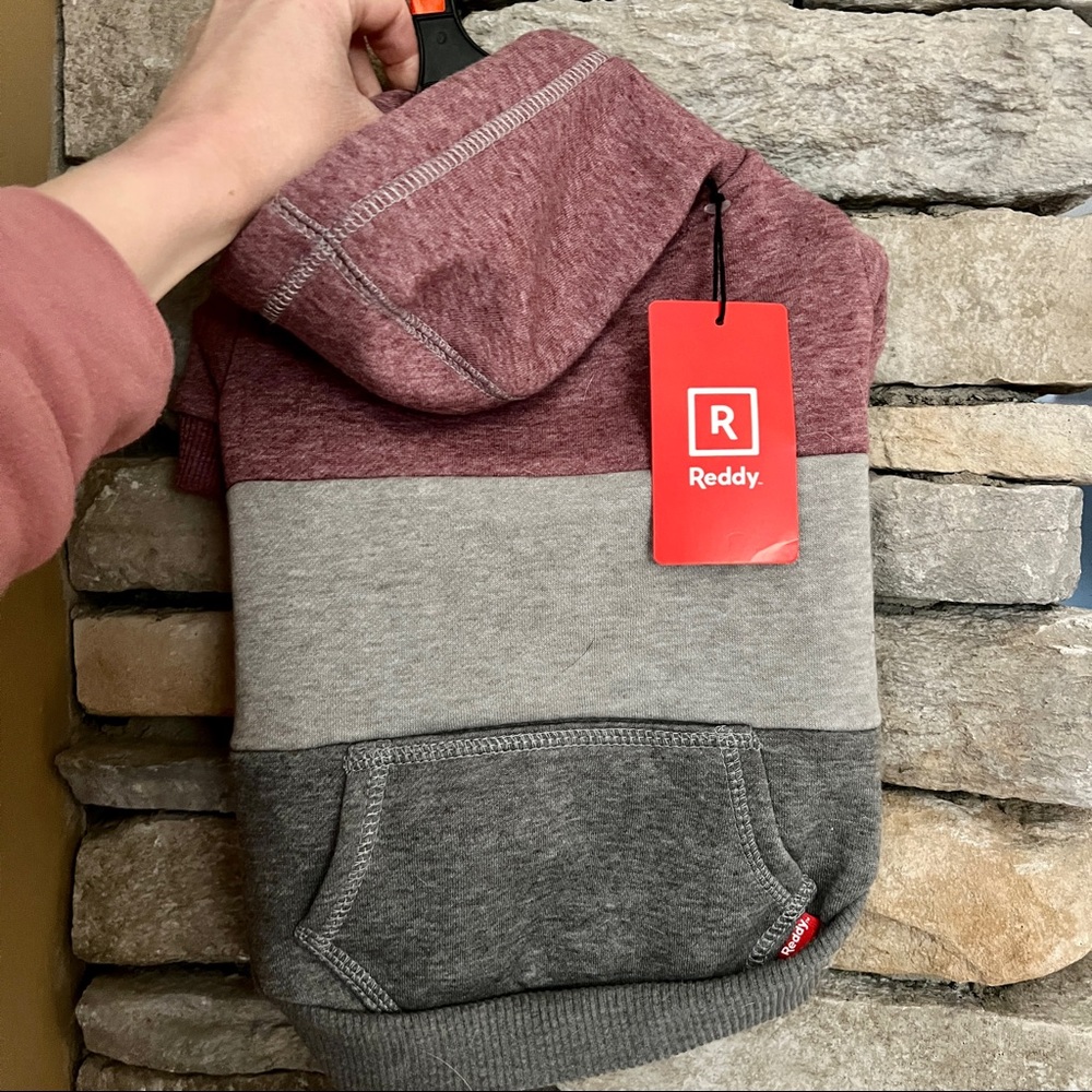 Dog hoodie with pocket, NWT